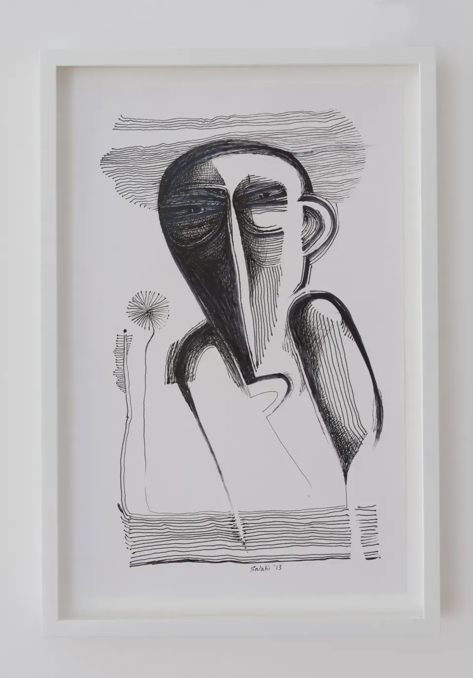 Ibrahim El-Salahi, Black and White Notebook