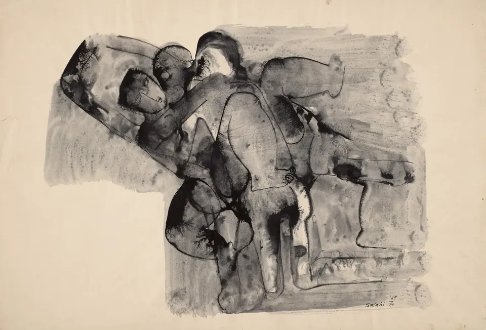 Ibrahim El-Salahi, Untitled