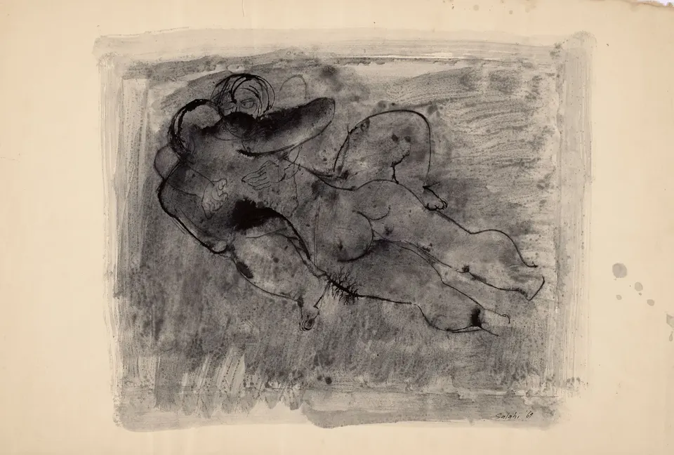 Ibrahim El-Salahi, Untitled