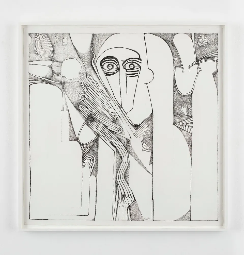 Ibrahim El-Salahi, Untitled