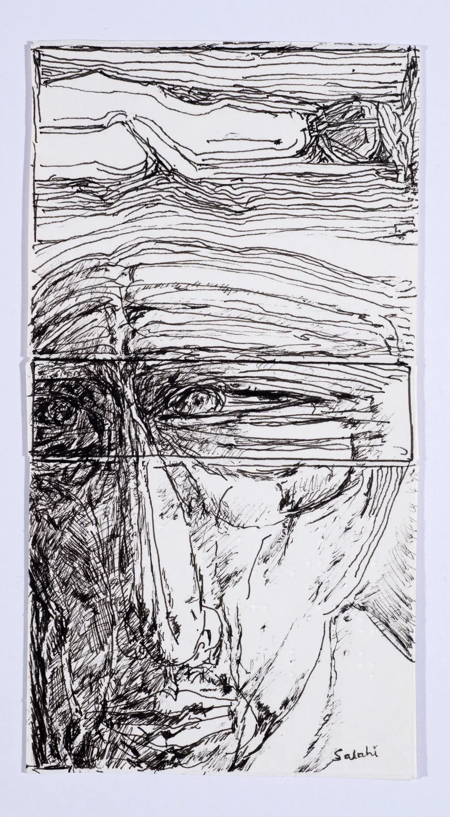 Ibrahim El-Salahi, Behind the Mask