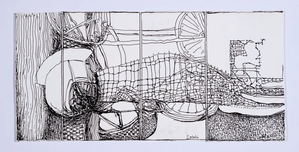 Ibrahim El-Salahi, Behind the Mask