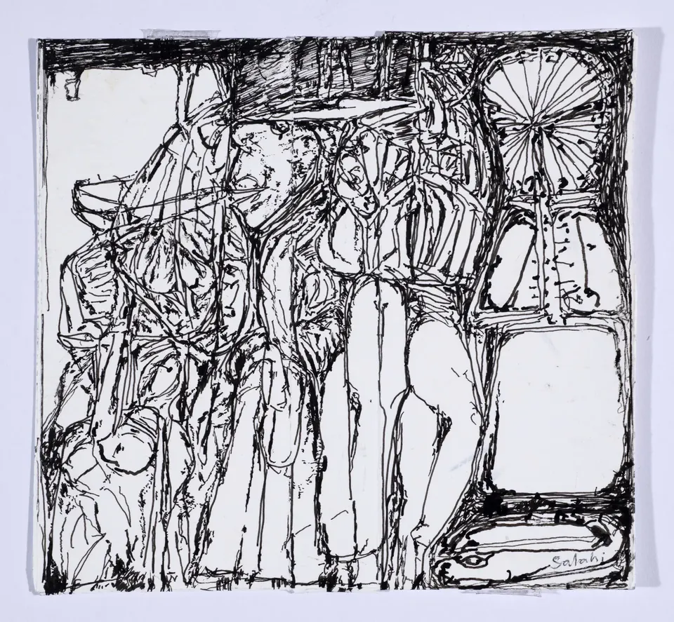 Ibrahim El-Salahi, Behind the Mask | Collection Tate Modern