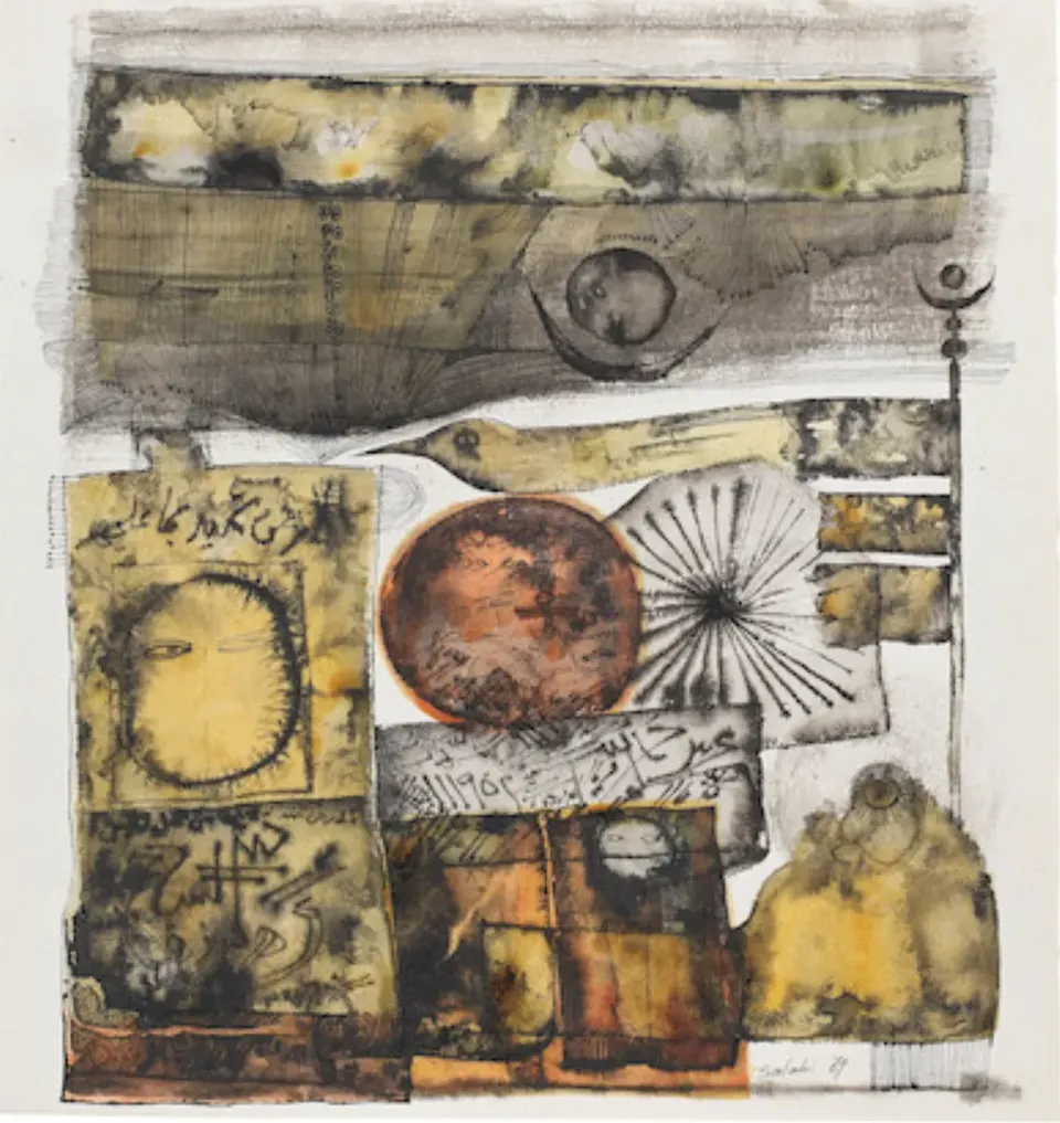 Ibrahim El-Salahi, Untitled