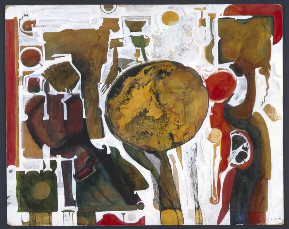 Ibrahim El-Salahi, Untitled