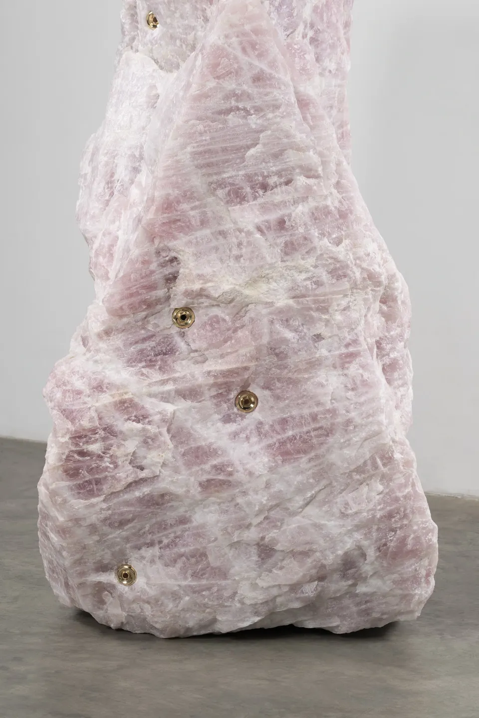 Mika Tajima, Pranayama (Monolith, V, Rose Quartz)