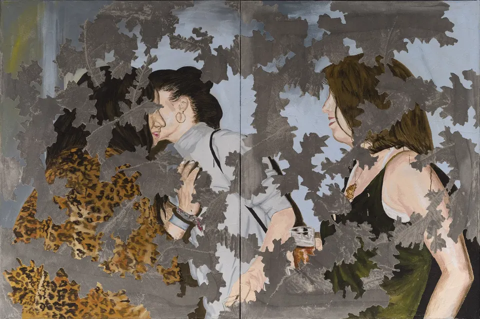Latifa Echakhch, Night Time (As Seen by Sim Ouch) (diptyque)