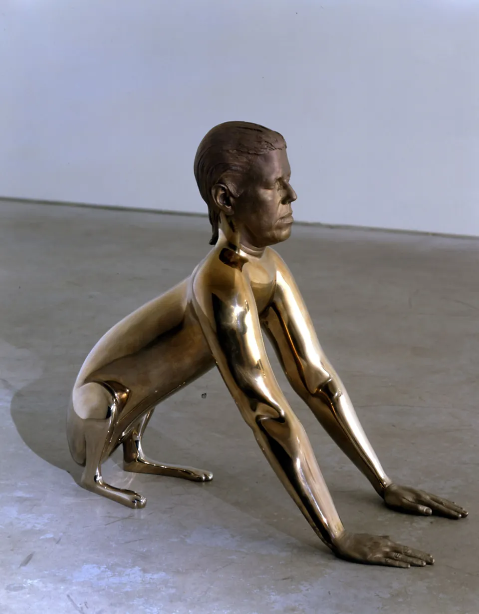 Rona Pondick, Dog (yellow stainless steel)