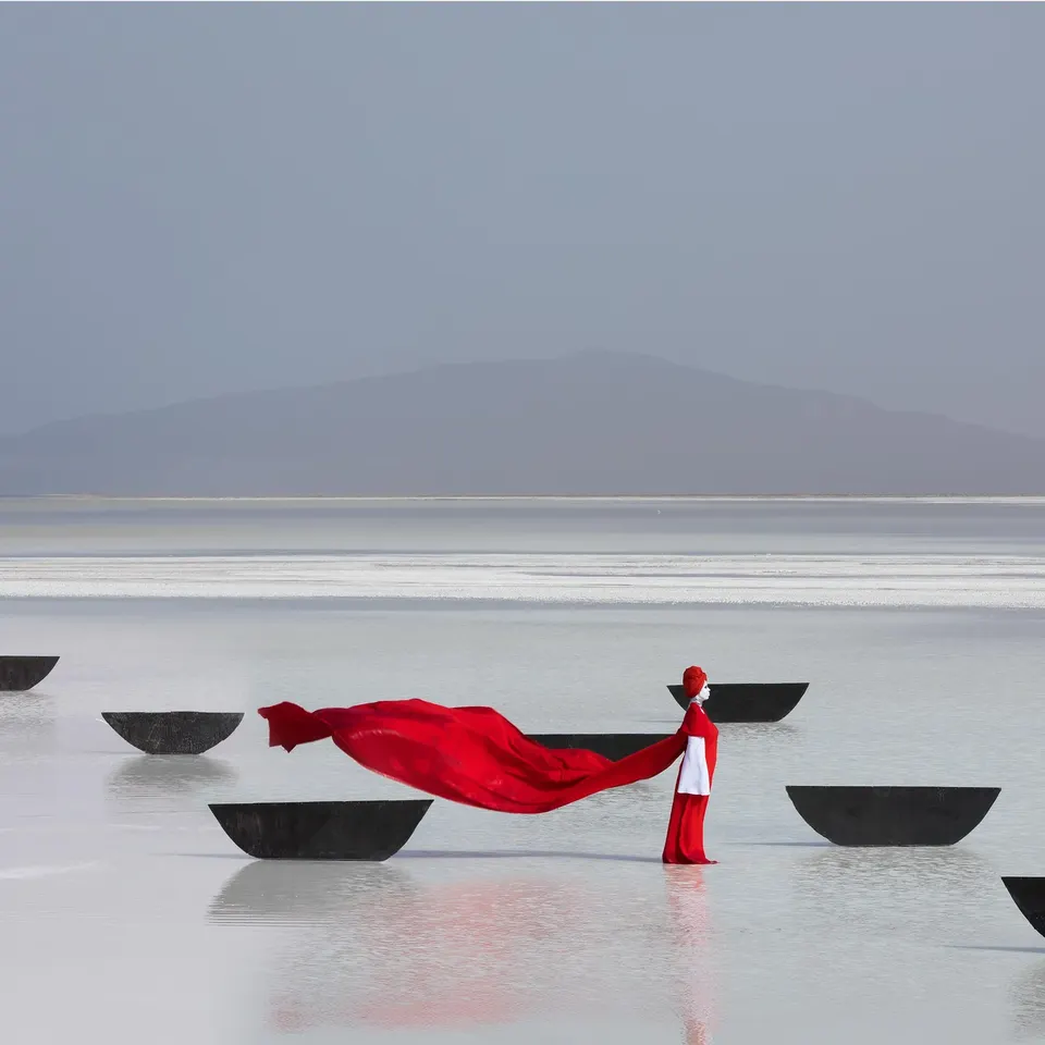 Aïda Muluneh, Who Knows Tomorrow, (Mirror of the Soul Series)