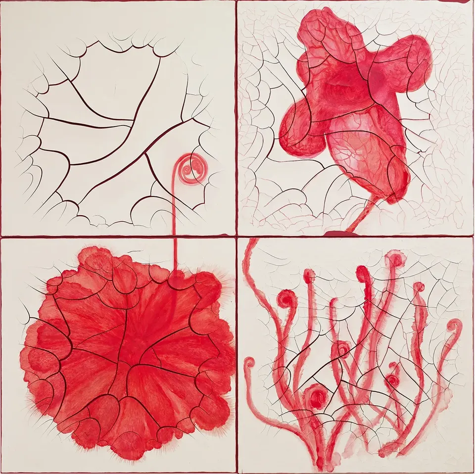 Adriana Varejão, Drosera aliciae, filiformis e Sarracenia purpurea