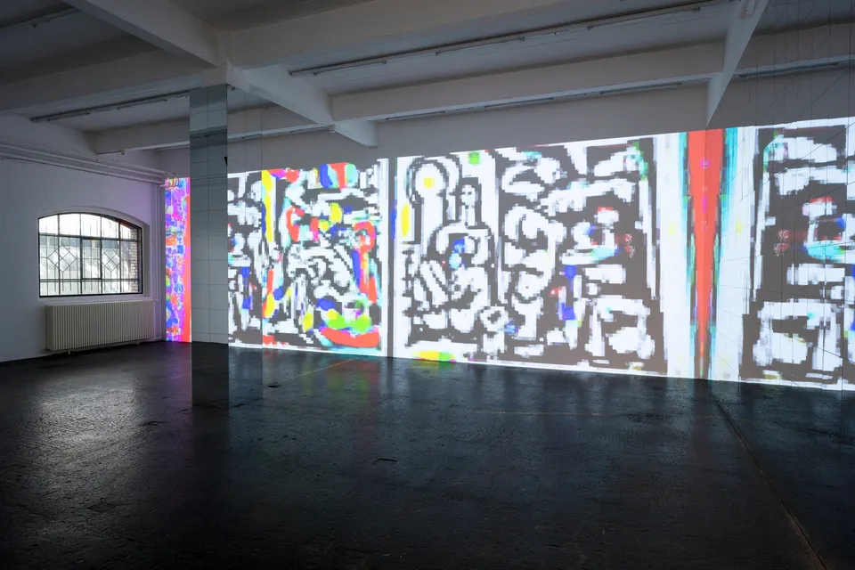 Cory Arcangel, Femmes d'Alger dans leur appartement (Version A)