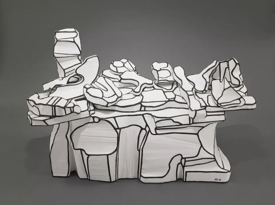 Jean Dubuffet, Comptoir amoncelant (Laden Counter)