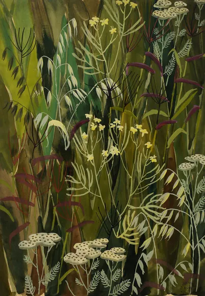 Charles Burchfield, Wallpaper Design No. 3