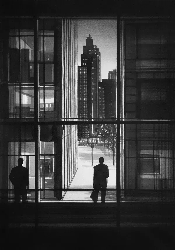 Radenko Milak, Echo between the towers