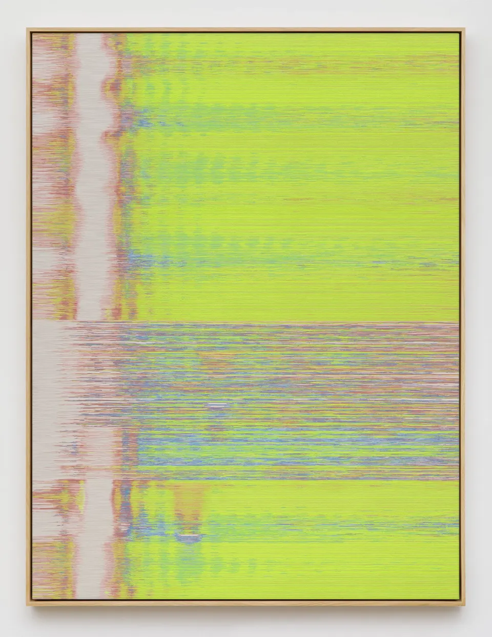 Mika Tajima, Negative Entropy (Sound Bath, Full Width, Pale Lime, Quad)