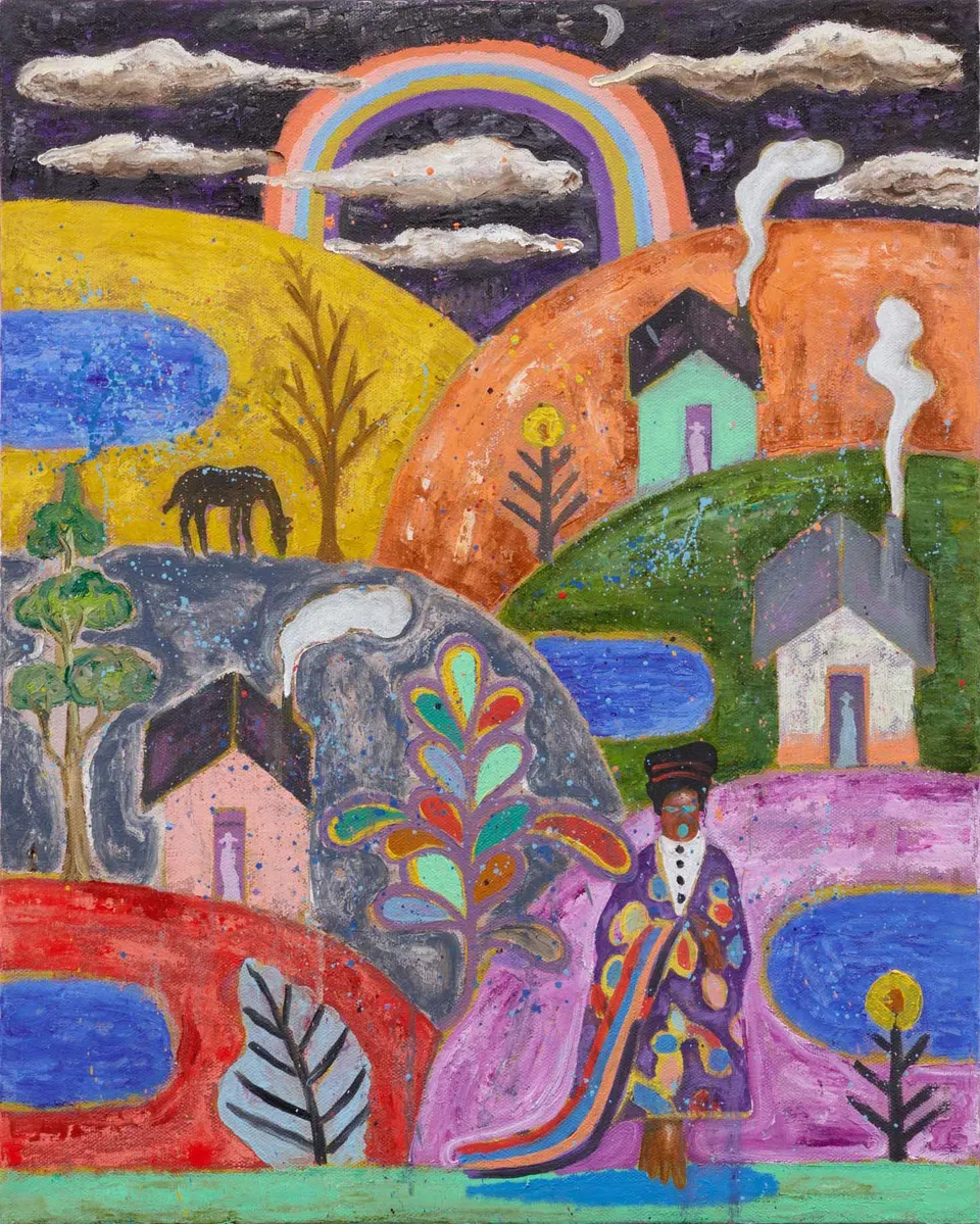 Simphiwe Ndzube, Village chief