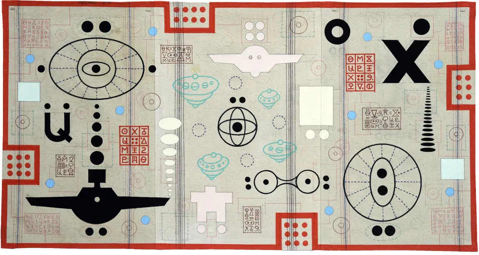 Karla Knight, Spaceship Tapestry 1