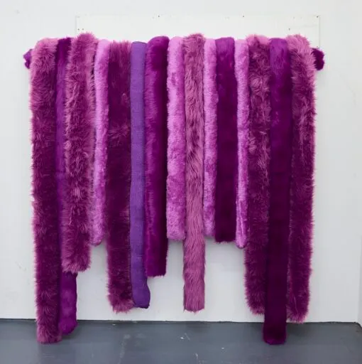 Kathy Temin, Wall Work Purple,