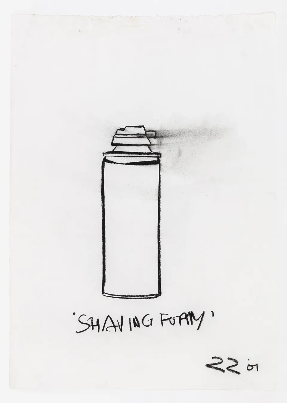 Robin Rhode, SHAVING FOAM