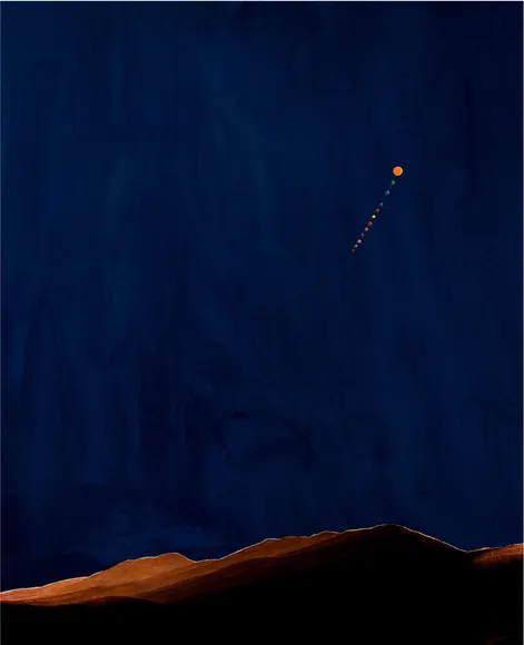 Florian Maier-Aichen, Nacht im Riesengebirge [Night in the Riesengebirge]