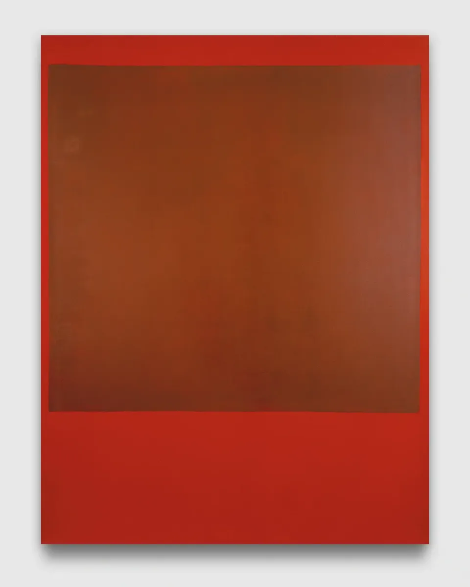 Mark Rothko, Untitled {Brown on Red}
