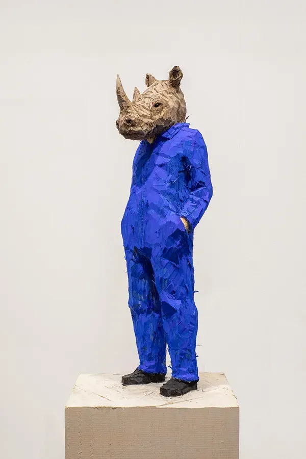 Stephan Balkenhol, Rhinoceros-man