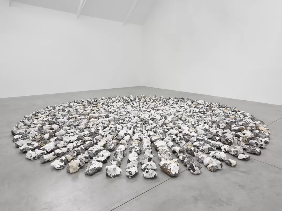 Richard Long, Flint Wheel