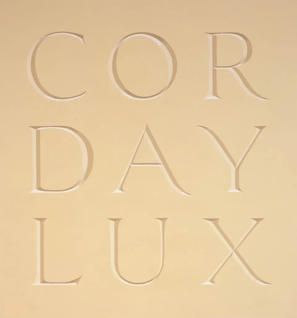 Ian Hamilton Finlay, Corday Lux