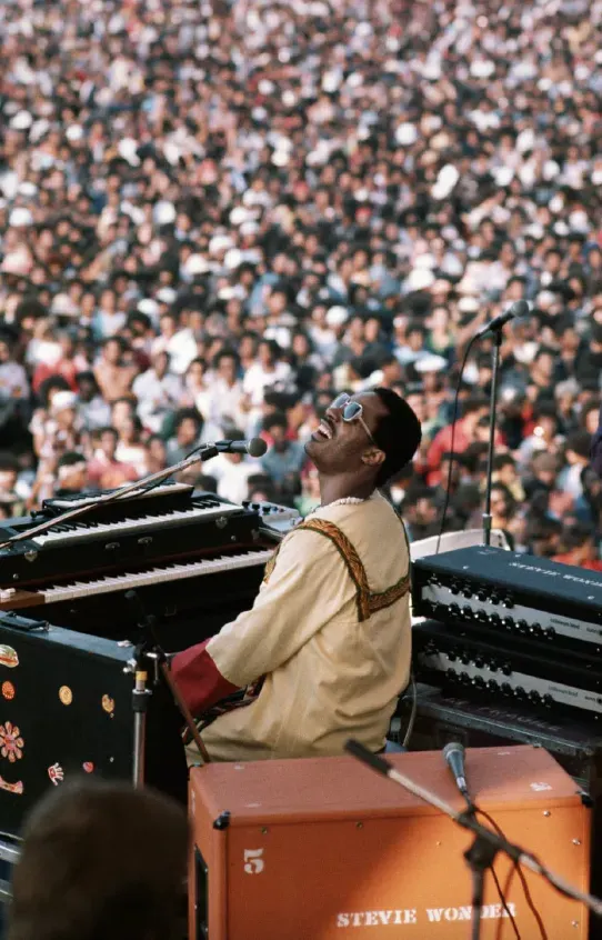 Kwame Brathwaite, Untitled (Stevie Wonder)