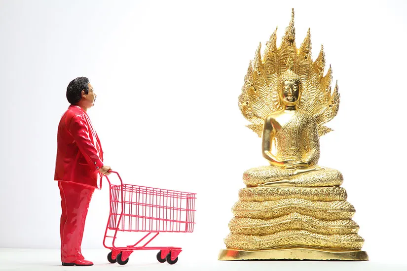 Manit Sriwanichpoom, Pink Man Meets Lord Buddha