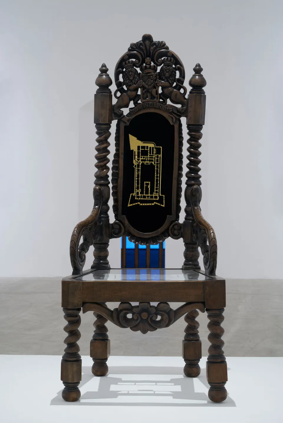 Langlands & Bell, The Governor's Chair, 2021. Installation - 'The Past Is Never Dead...'