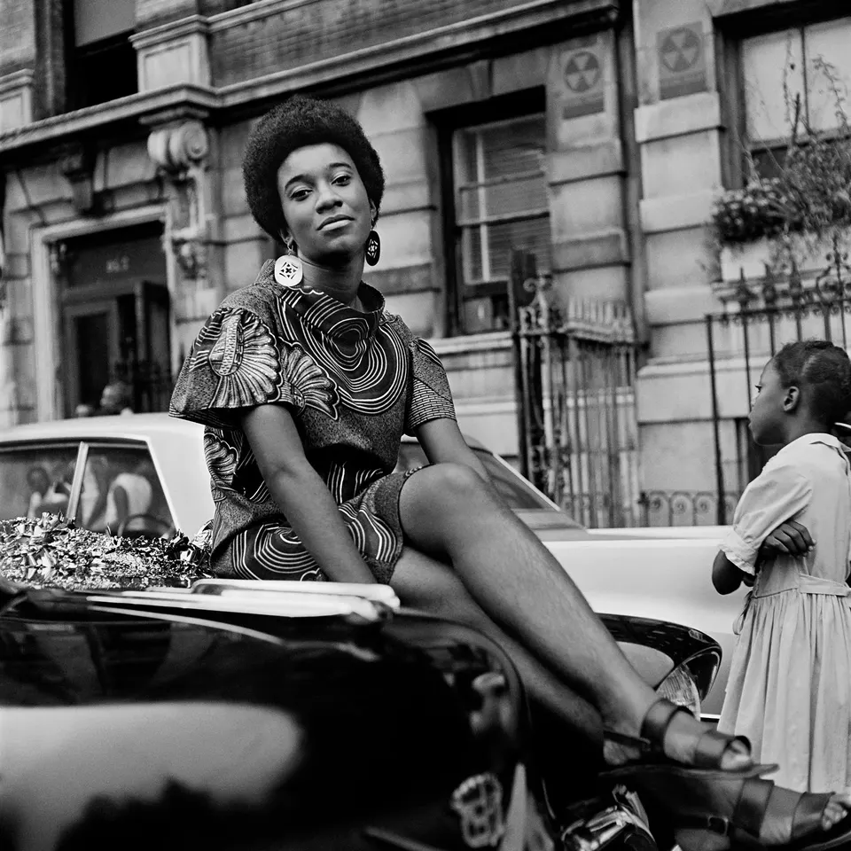 Kwame Brathwaite, Untitled (Pat on Car)