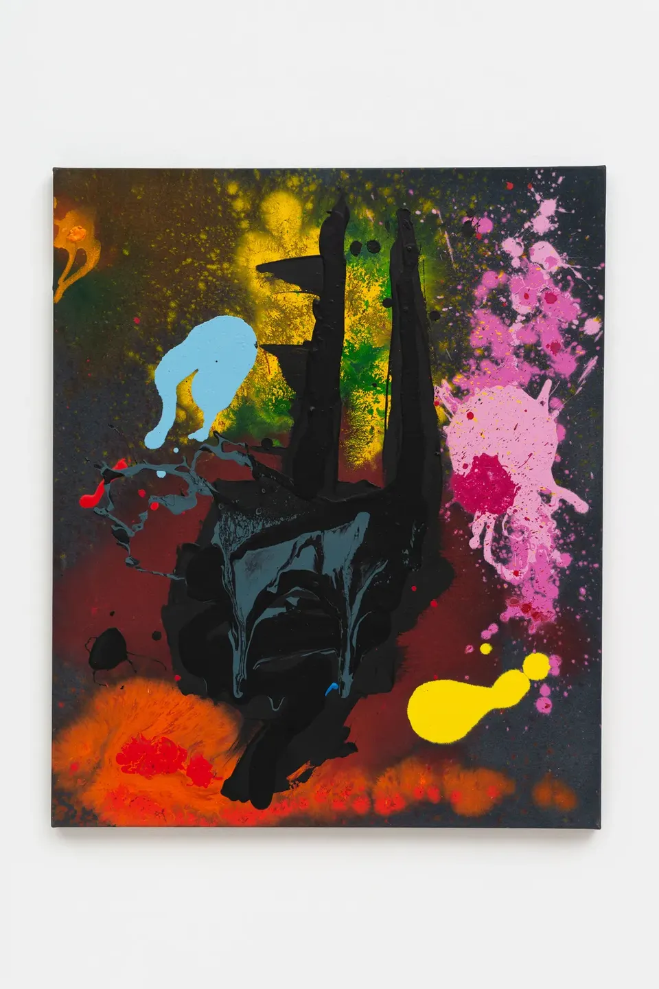 John Hoyland, Dark Angel 5.9.1990