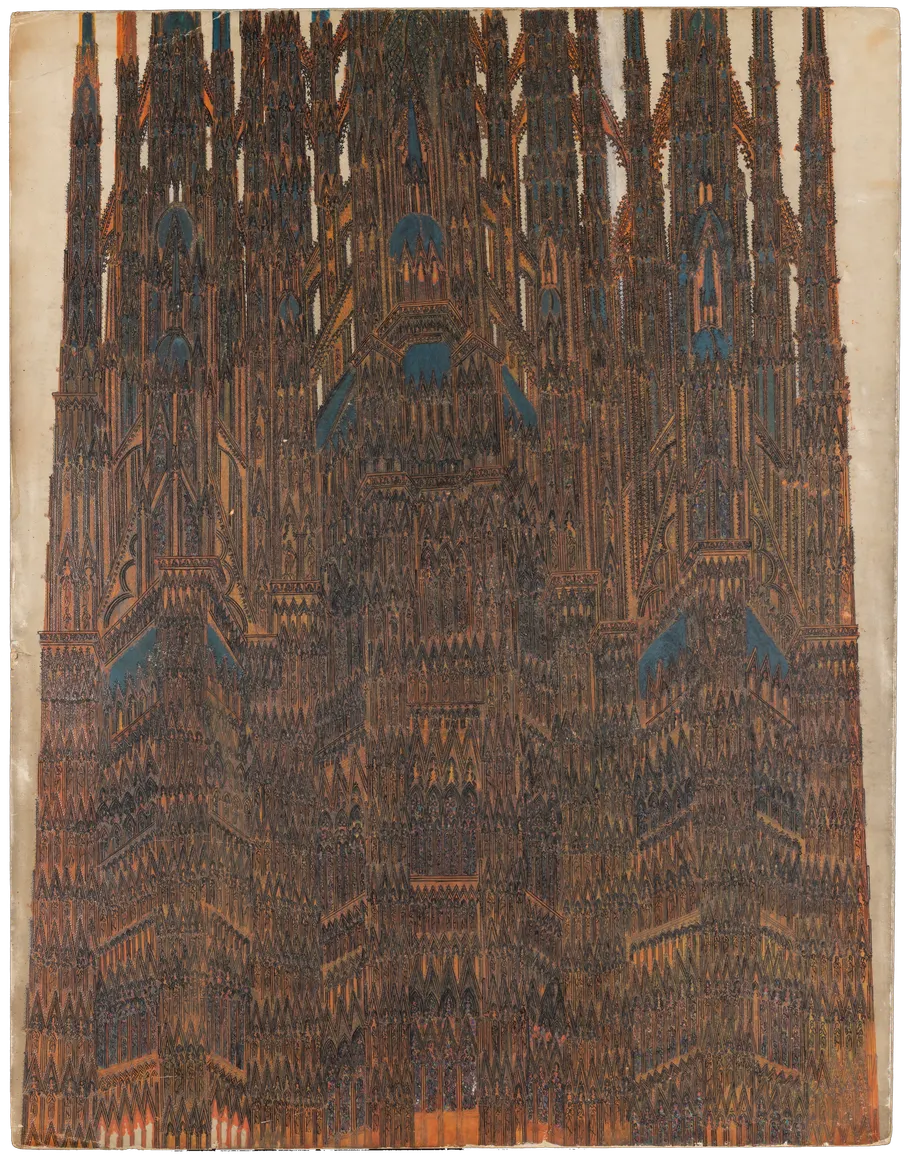 Marcel Storr, Isolated element of a polyptych