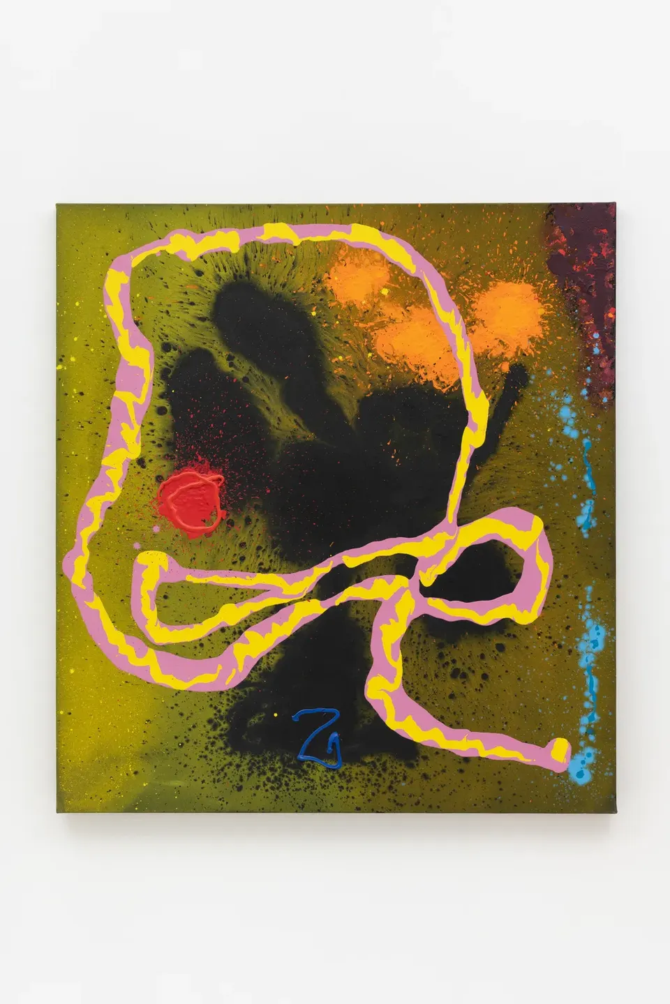John Hoyland, Snake Charmer 28.9.1990