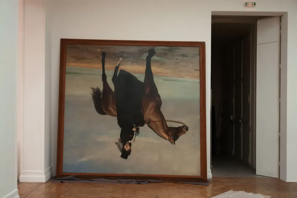 Angela Grauerholz, La cavalière 1/3
