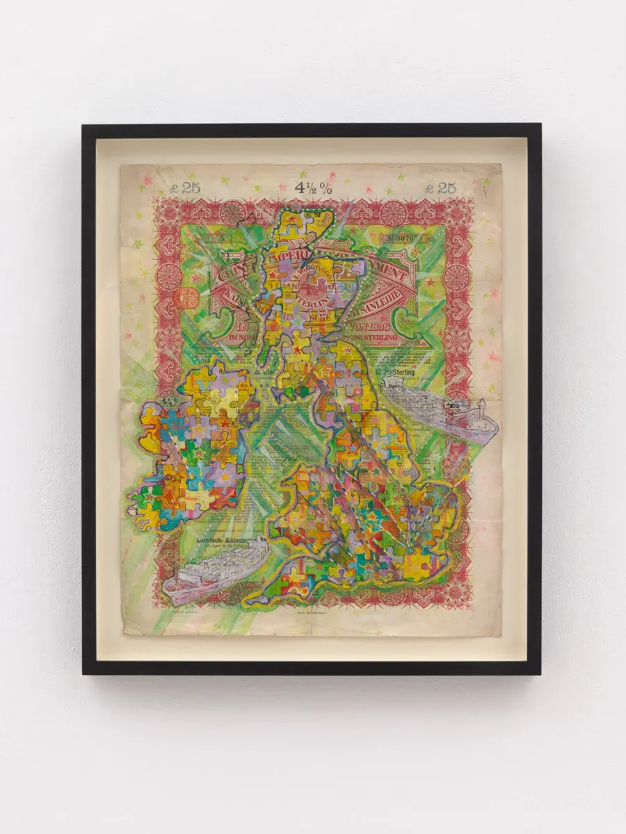 Hew Locke, Chinese Imperial Gold Loan 15