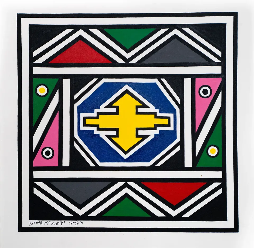 Dr. Esther Mahlangu, Untitled