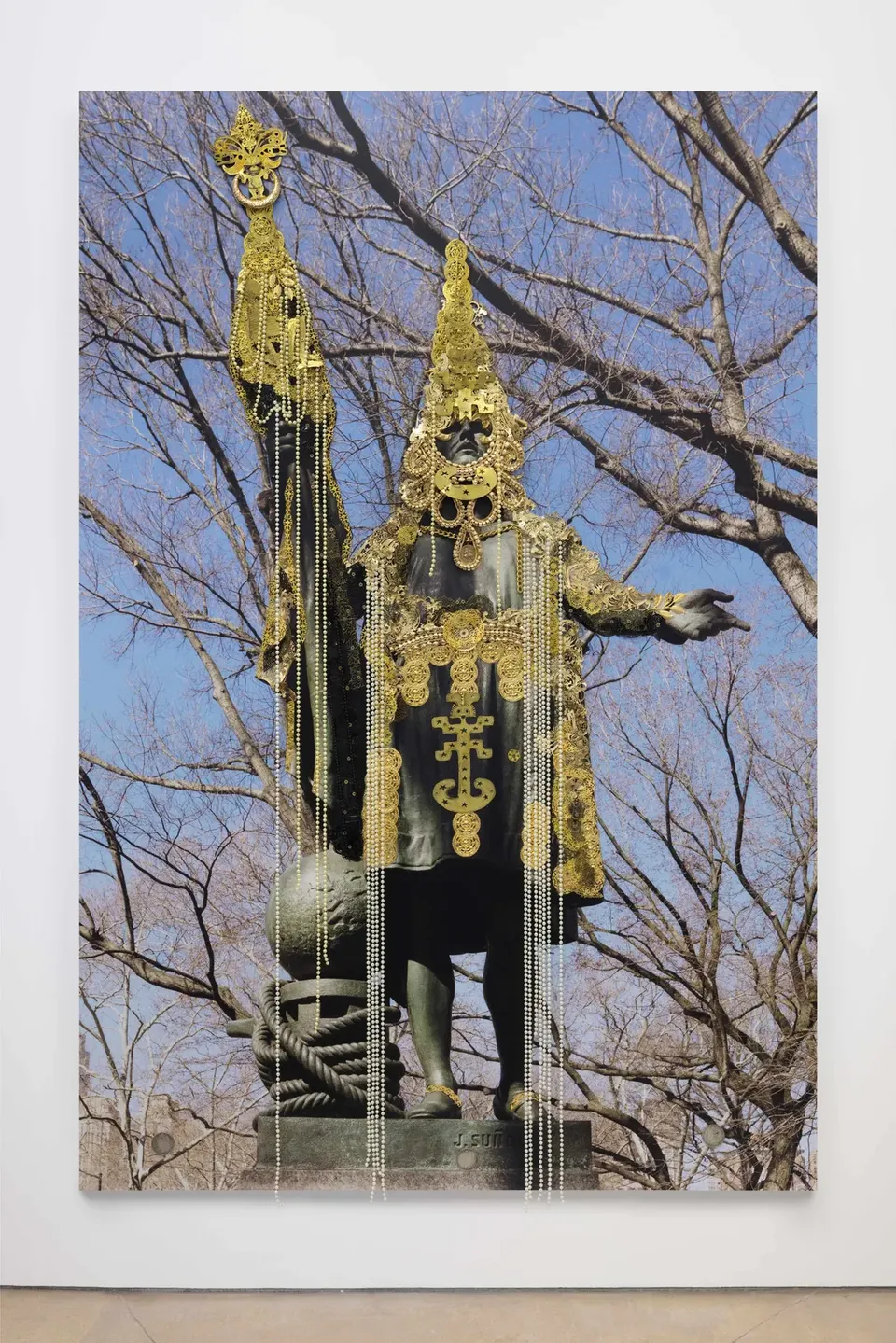 Hew Locke, Columbus, Central Park