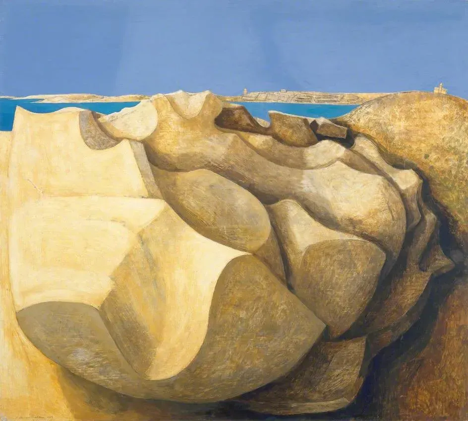 Wilhelmina Barns-Graham, Rocks, St Mary's, Scilly Isles