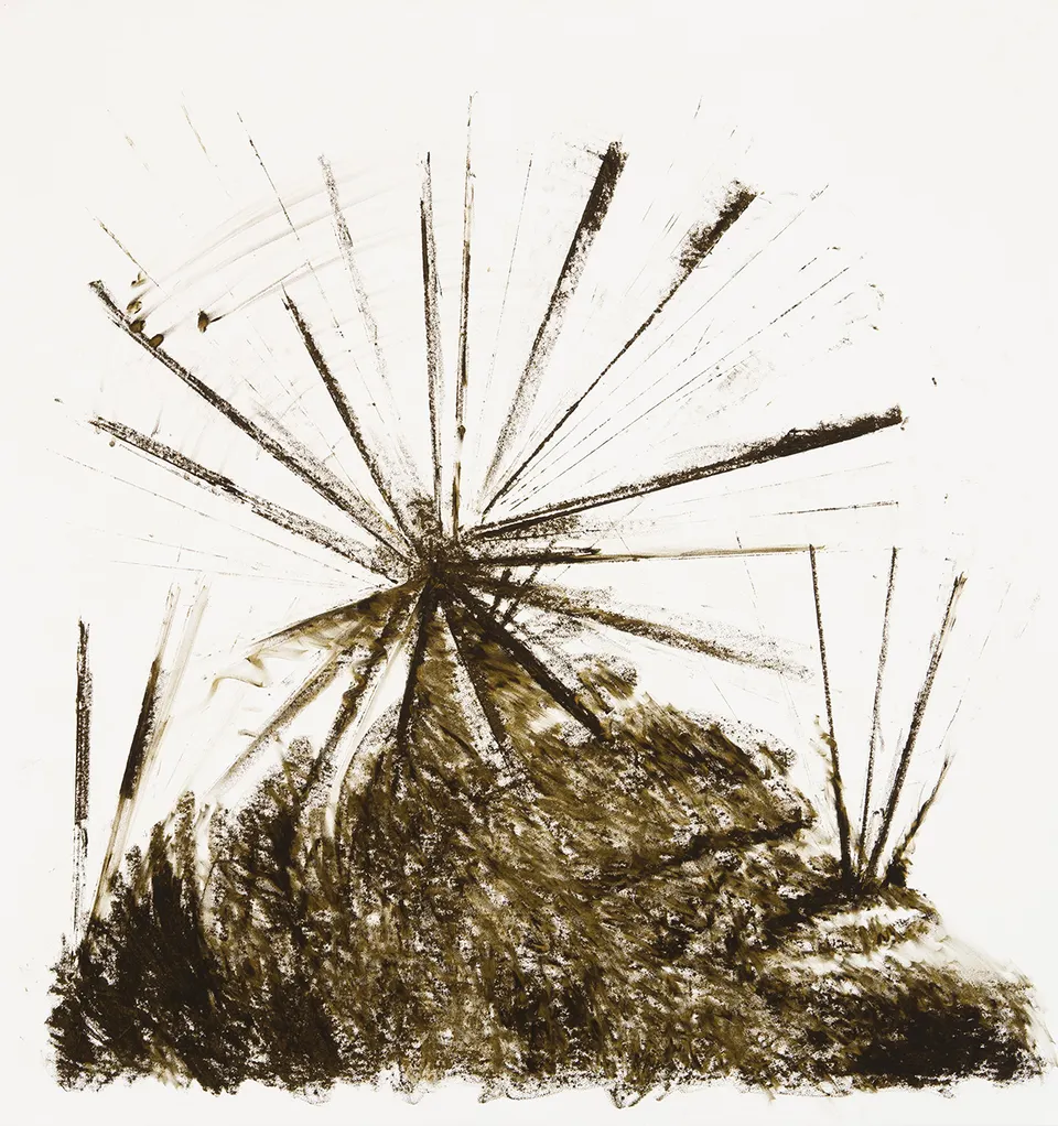 Robin Rhode, Works on White Paper IV
