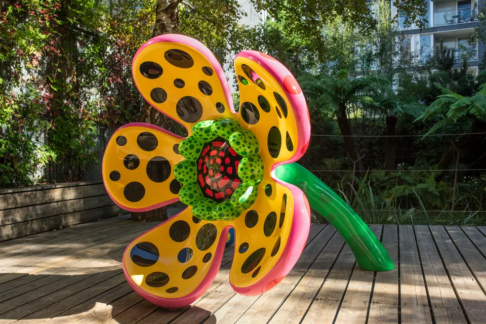Yayoi Kusama, FLOWERS THAT SPEAK ALL ABOUT MY HEART GIVEN TO THE SKY