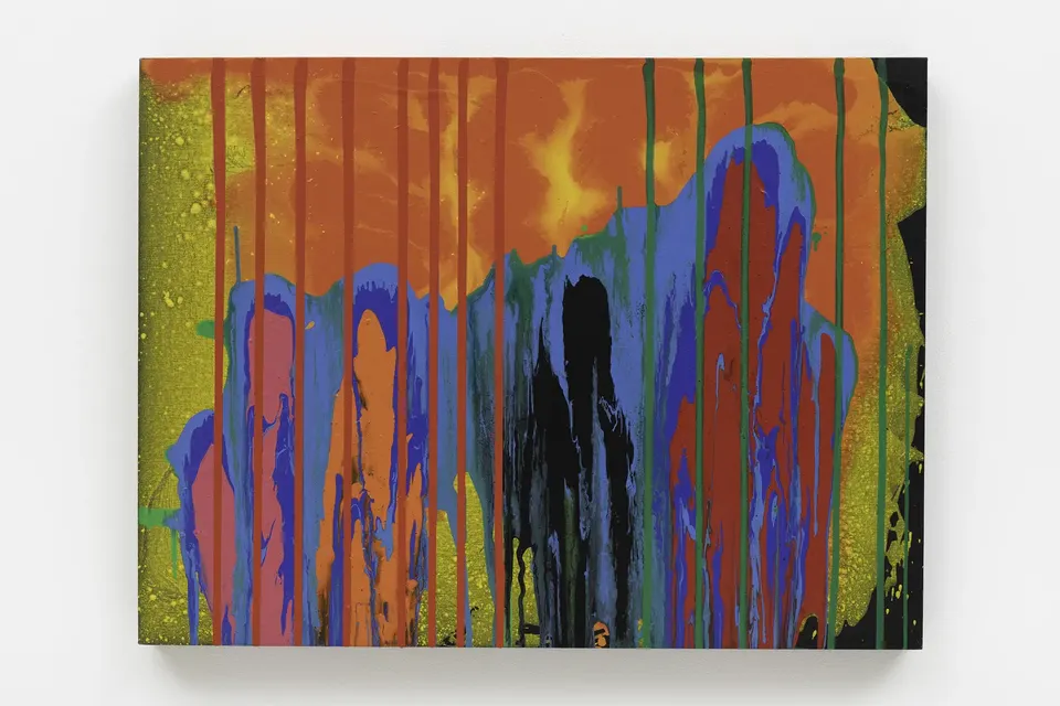 John Hoyland, The Frontier 4.12.01