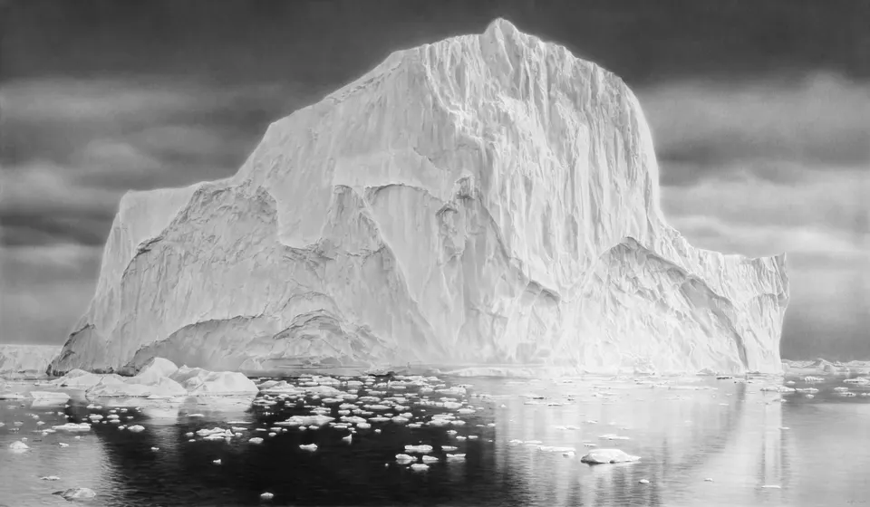Robert Longo, Untitled (Iceberg)