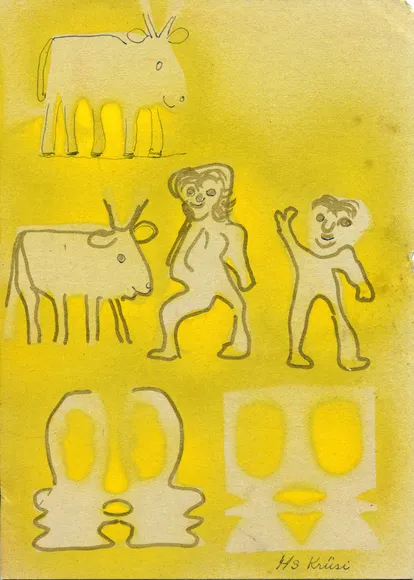 Hans Krüsi, Untitled, Undated