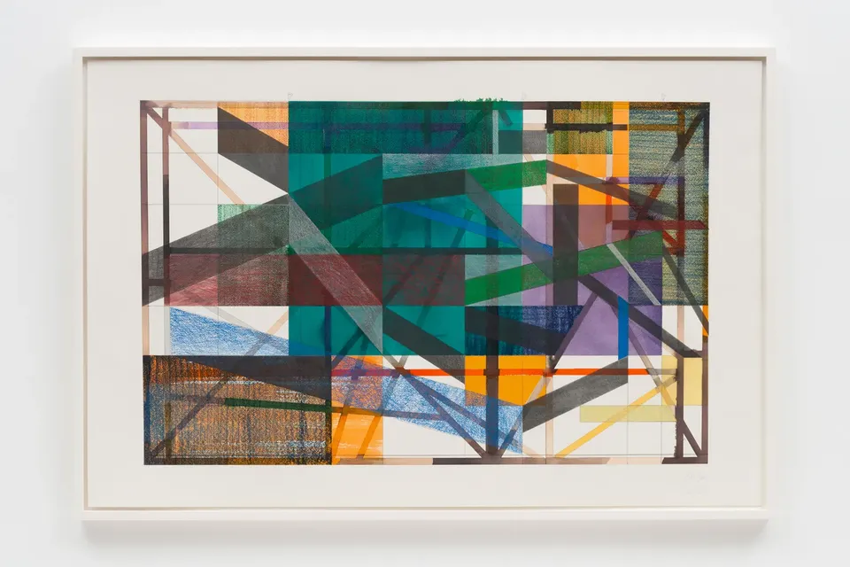 Andrew Bick, gate/grid/tree #1