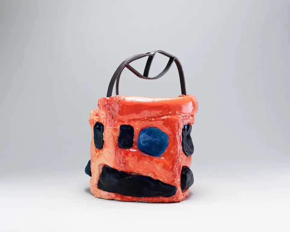 Sahar Khoury, Untitled (Orange crown)