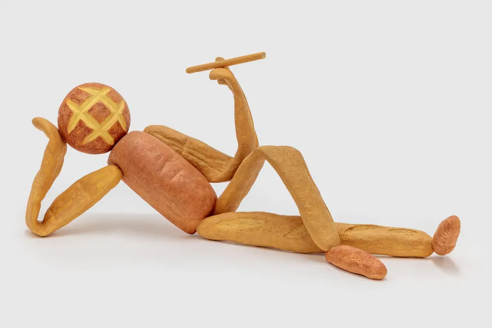 Matt Johnson, Bread Figure (Recumbent)