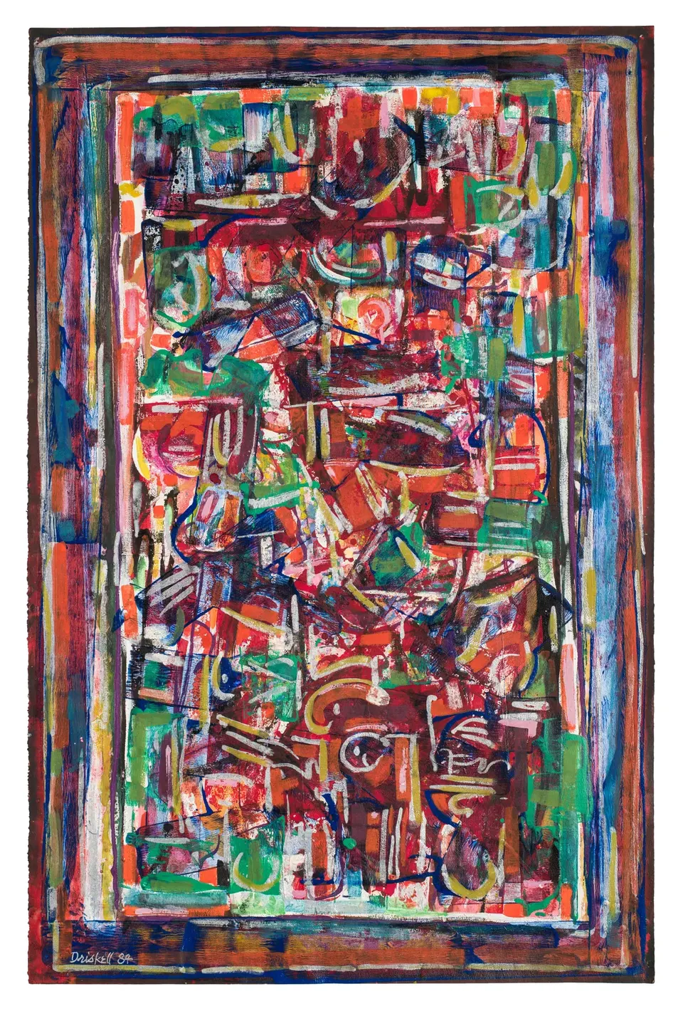 Dr. David C. Driskell, Brazilian Window