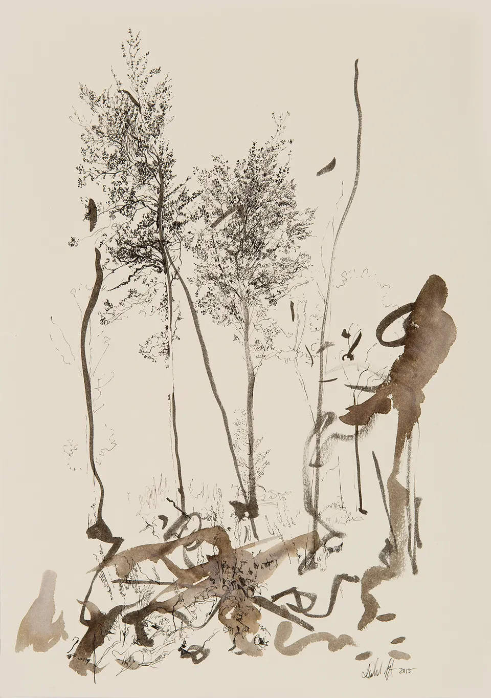 Deborah Poynton, Picnic Drawing 31